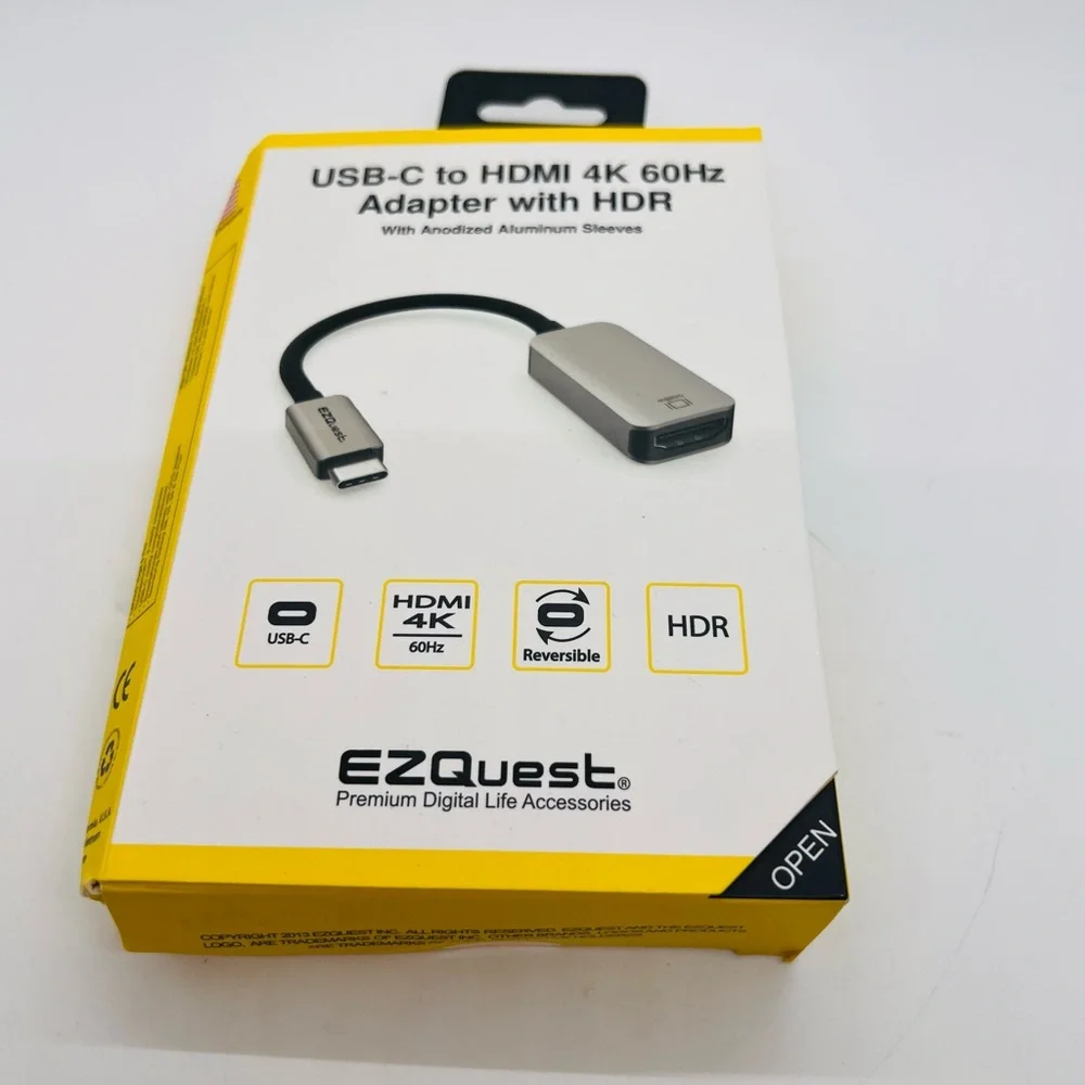NWT eZQuest USB-C to HDMI 4K 60Hz Adapter with HDR
